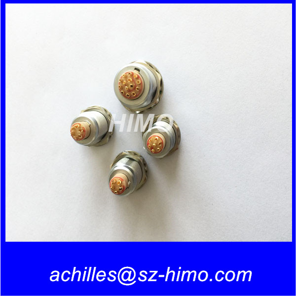 Shenzhen Factory Push-Pull Metal 6pin Lemo Connector Circular Type For Singal Transfer