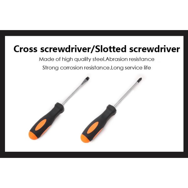 JYH-HTS22-1 High Quality 22 Pcs Kit Carbon Steel Repairing General Household Hand Tool Set with Plastic Toolbox