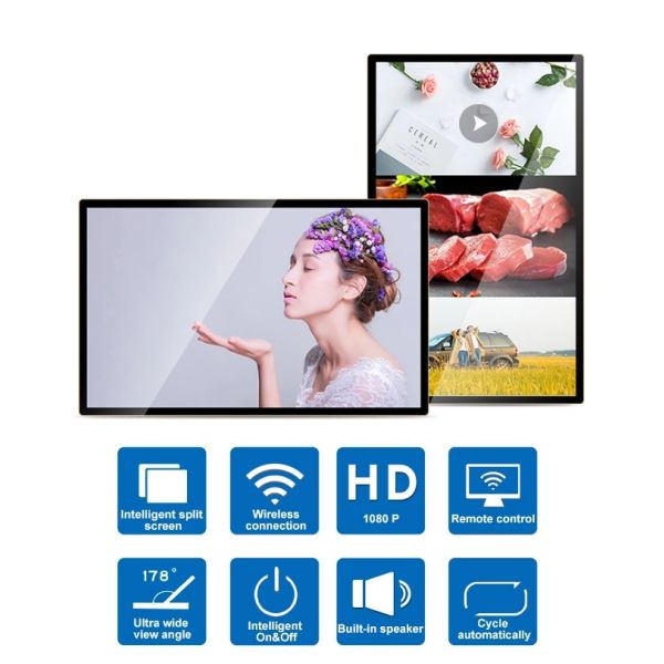 Infrared Touch 10 Points Indoor Transparent LCD Display