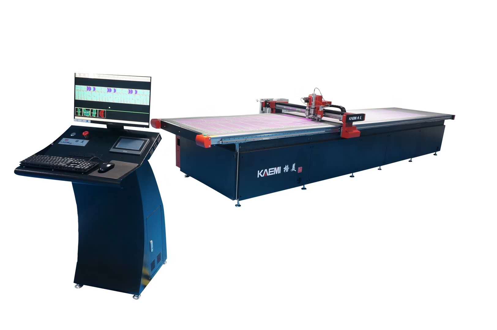800KG Weight Fabric Cutter CNC Digital Cutter with Cutting and Tungsten Steel Blade