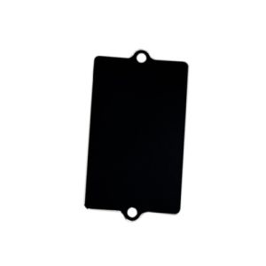 Waterproof Engraved Metal Labels Blank Anodize Tag Highlight Name Plate