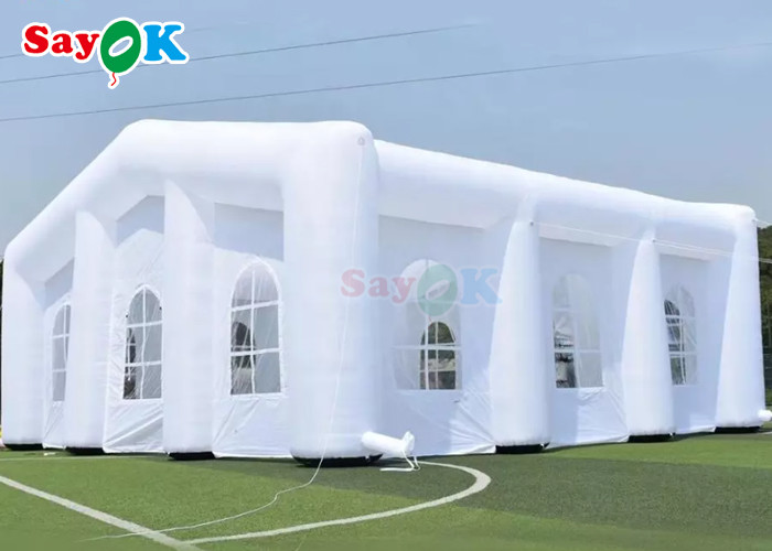LED Color Cube Inflatable Wedding Tent Blow Up Bubble Camping Tent