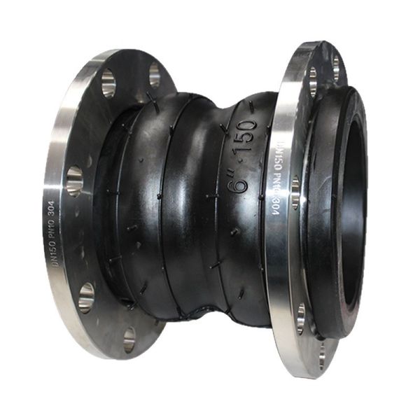 8 Inch PN16 Double Sphere SS304 Flange Rubber Joint