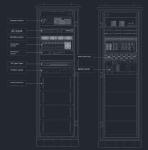 IP55 Integrated Power Supply Customized Telecom Power Supply Modular Design