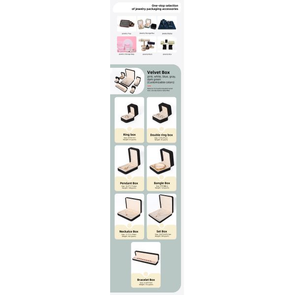 Customizable Jewelry Box Packaging for a Unique and Elegant Branding Experience