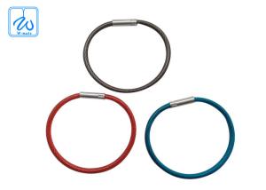 China Locking Cable Key Ring wholesale