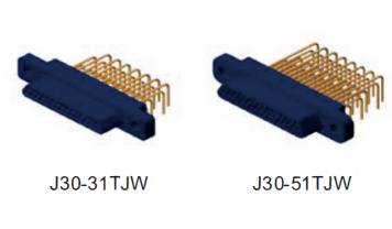MIL-DTL-83513 J30-37ZKW 37Pin Micro D Rectangular Connector Right Angle PCB Mount with Metal Body