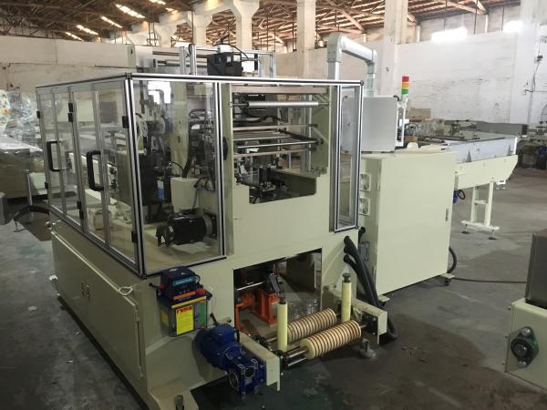 Quality Touch Screen Soft Facial Tissue Packing Machine High Speed 20-80 Bags / Min for sale