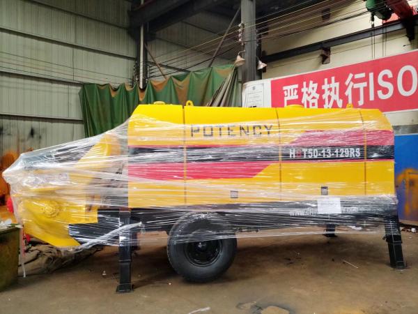 Quality Static Concrete Pump 13MPa Pressure with S Type Valve for Large-Scale Construction Projects for sale