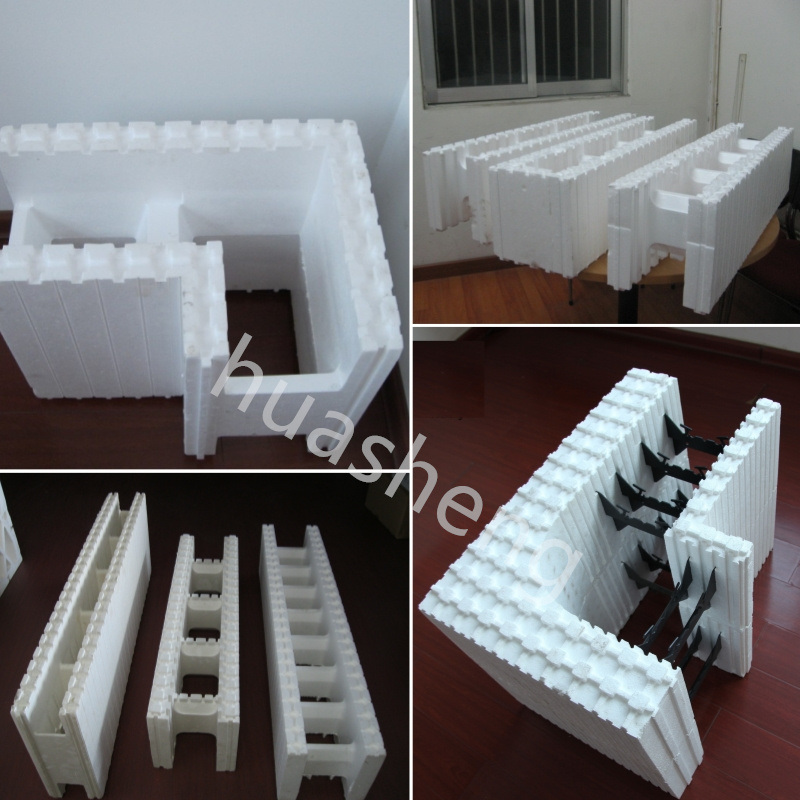 Factory Price for Polystyrene Machine Insulated Concrete Form Blocks Production Line