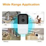 Security Intercom 10m IR Wireless Doorbell Camera And Monitor