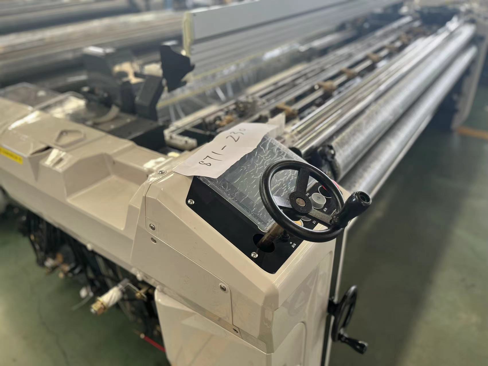 Dobby Water Jet Power Loom Machine 190cm Plain Mechanical Heavy Weight Fabrics