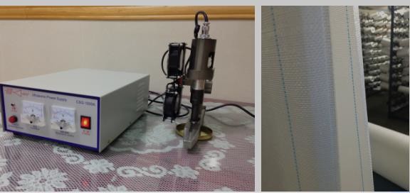 factory price NON woven bag cutting machine/ ultrasonic cutting machine for sale