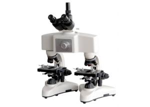 China White Forensic Comparison Microscope 40X 100x Magnification Microscope wholesale