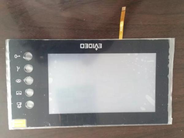 Quality Industrial matrix Resistive Touch Switch Panel Membrane Keypad With FPC Circuit for sale