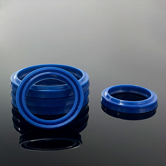 DHS Type Hydraulic Cylinder Wiper Ring, DH Polyurethane C-Shaped Bidirectional Sealing Ring
