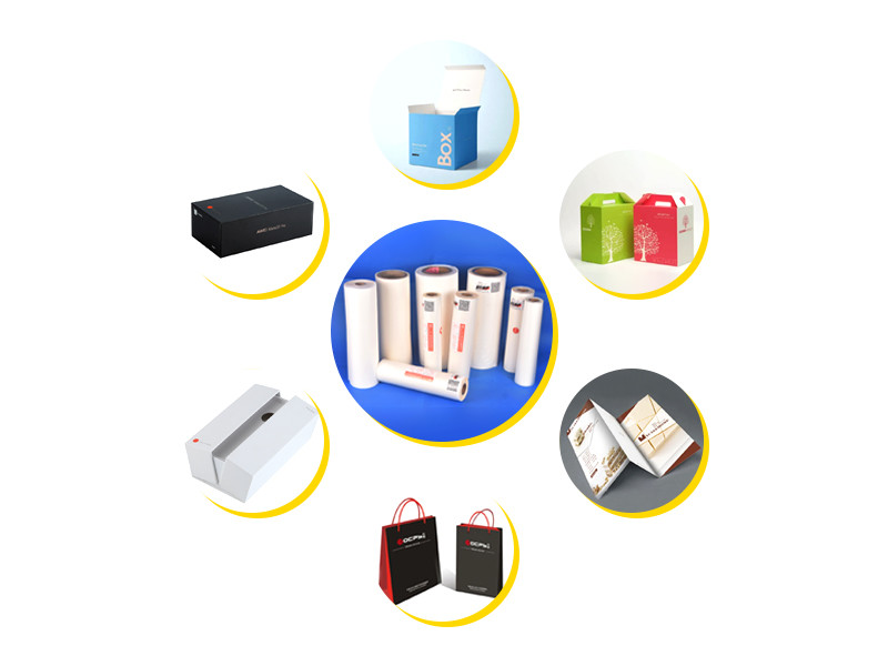 BOPP Matte Lamination Film Smooth Silky Surface With Customizable Specification