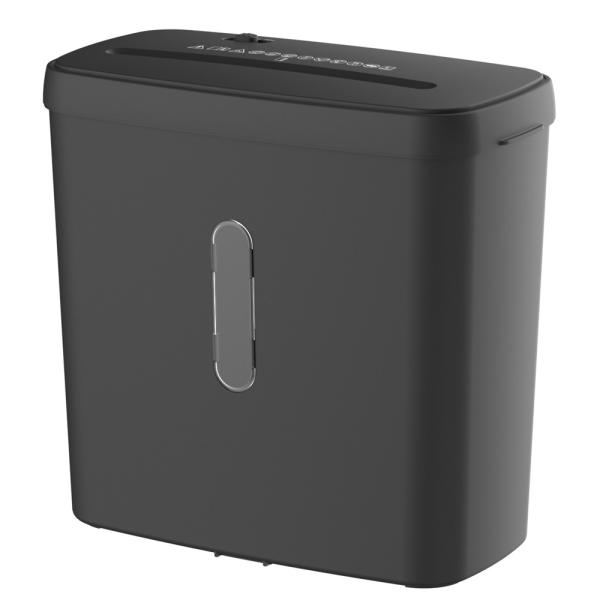 Quality Electric Documents Cross Cut Paper Destroy Machine C502P 6 Sheet Credit Card Shredder With 11L Mini Basket Bin for sale