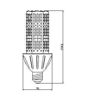 E26/E27 led corn light 300 pcs SMD 3528 led chip with CE&ROHS approved