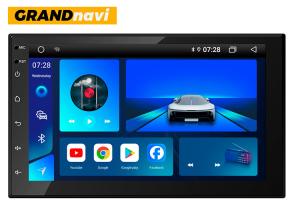 China 2din Universal Android Head Unit 7 Inch Android GPS Navigation Bluetooth ROHS on sale