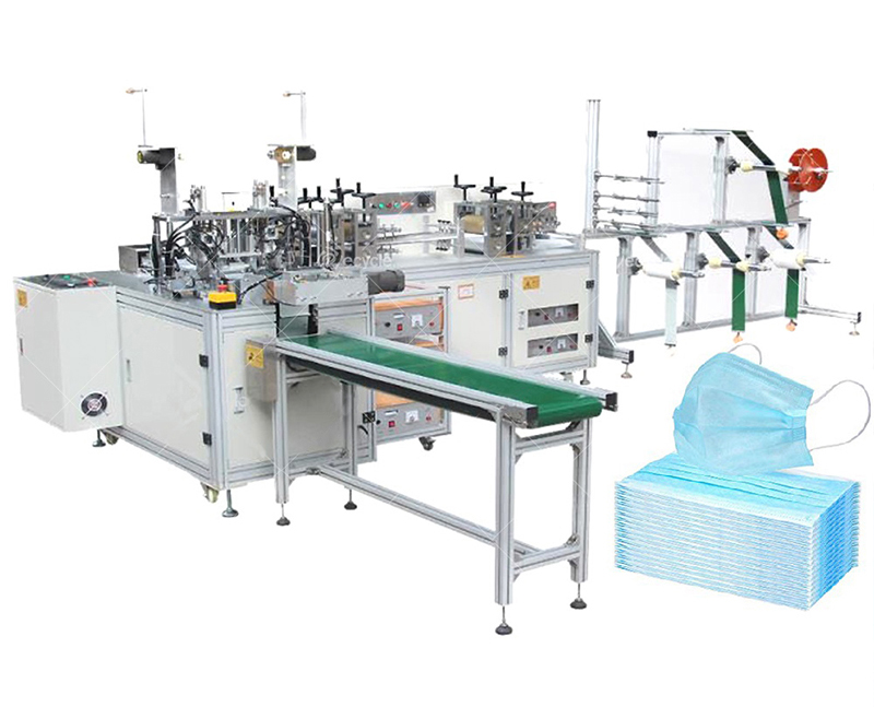 6KW Medical Automatic Mask Making Machine Multifunctional PLC Control