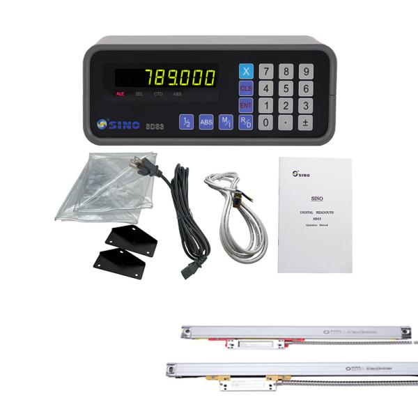 TTL Single Axis SINO Digital Readout System DRO SDS3-1 With Transparent Cover