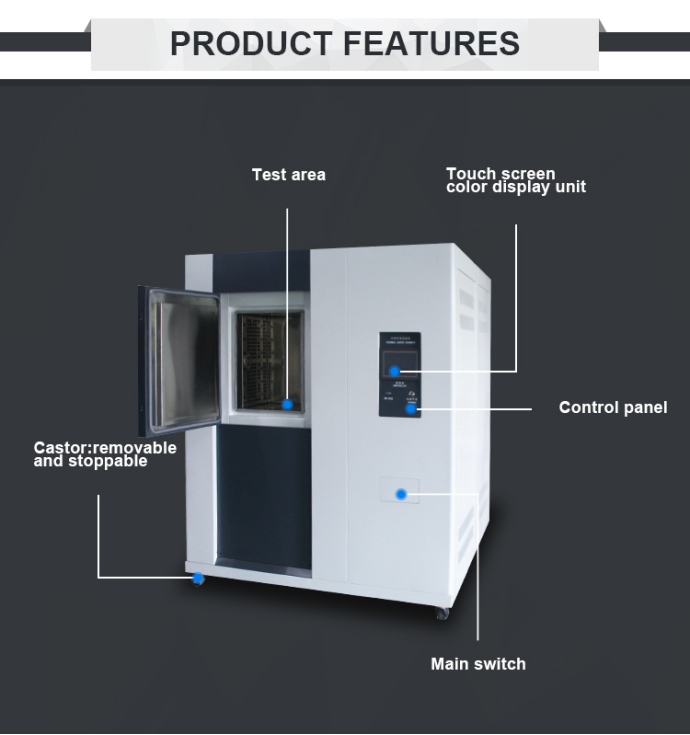 High And Low Alternating Test Box Quick Change Chamber Temperature Shock Tester Thermal Shock Test Chamber