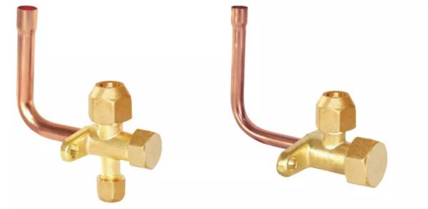 Quality ODM Brass AC Spare Part Max Flow 4.2MPa 120 Degree 1/4" For R32 for sale