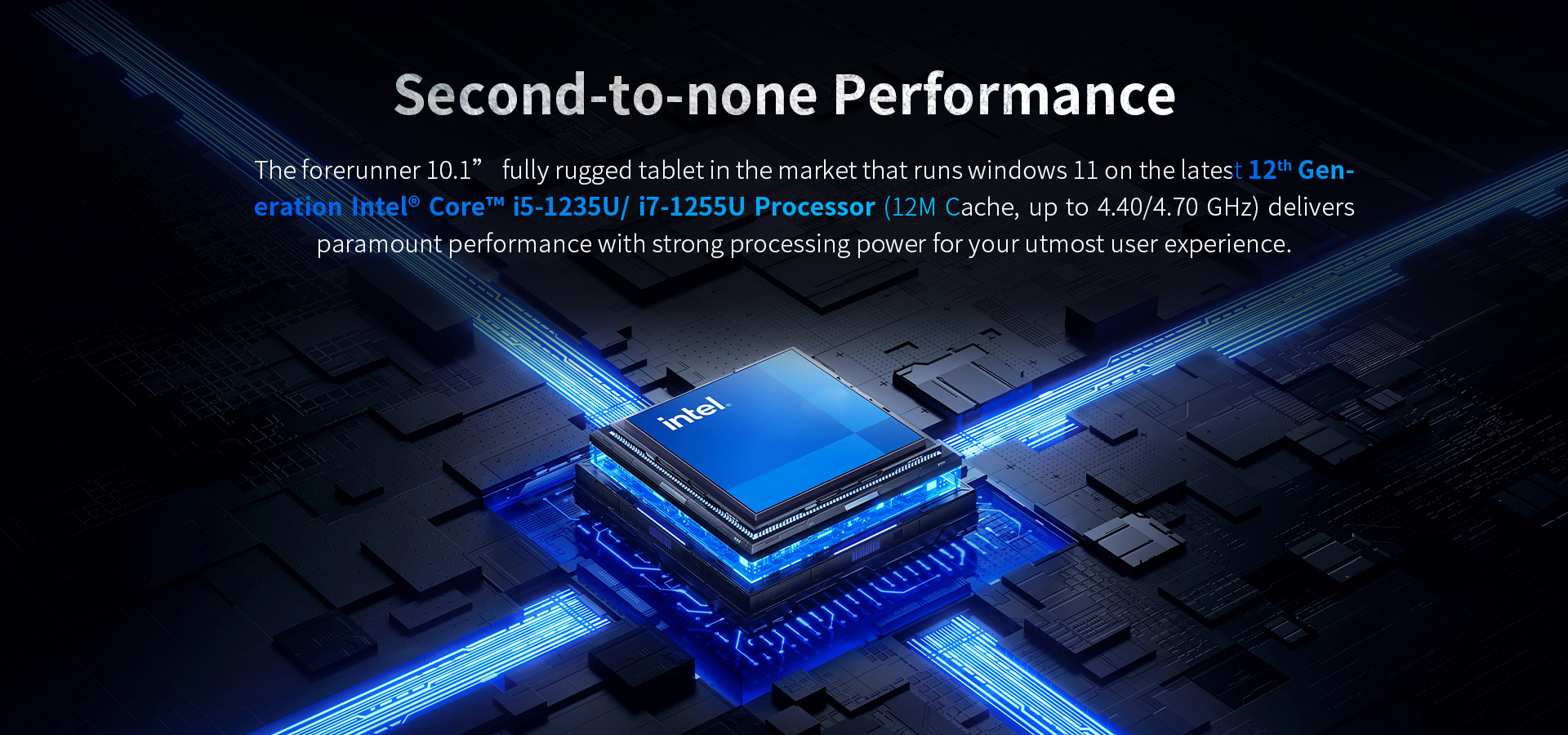 ONERugged M10A 10inch Tablet with Win 11 Scanner IP65 NFC RS232 RJ45 and Optional NFC