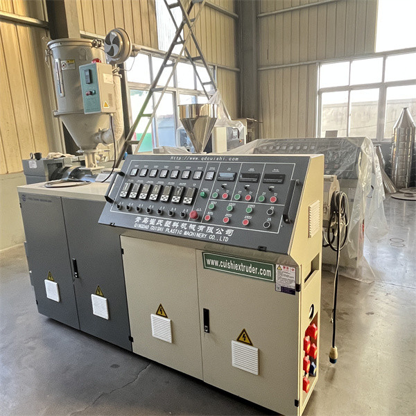 Silicon Core Micro Duct Pipe Making Machine , High Speed HDPE Pipe Production Line