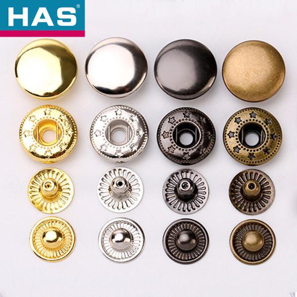 Quality Zinc Alloy Press Stud Button Magnetic Snap Fastener Button 18mm for sale