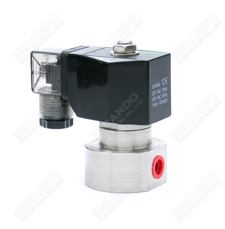 1/4'' 3/8'' 1/2'' High Pressure Micro Stainless Steel Solenoid Valve 120 Bar 16