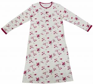 China Super Soft Cotton Long Sleeve Sleep Dress , Fashion Women'S Gowns Sleepwear wholesale
