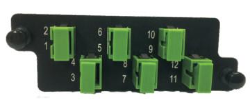 Quality SCA Optical Fiber Patch Panel ,  Single Mode Patch Panel for sale