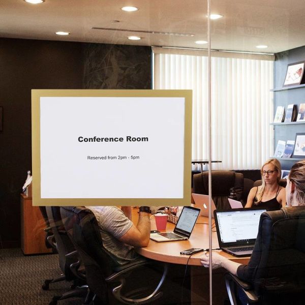 A5 A6 Adhesive Backed Document Holder Right Angle Frame RFW1907