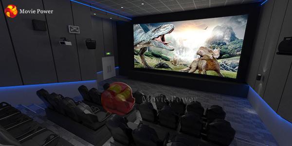Quality Projector Special Effects System 3 dof 4D Movie Theater for sale