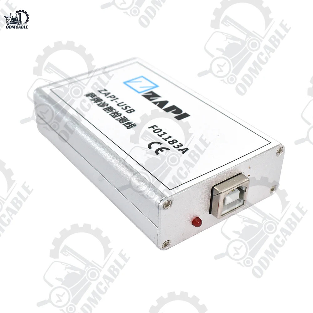 For ZAPI Programmer F01183A Data Cable Zapi Console Software ZAPI-USB Electric Controller Diagnostic Tools With CF19 Lap
