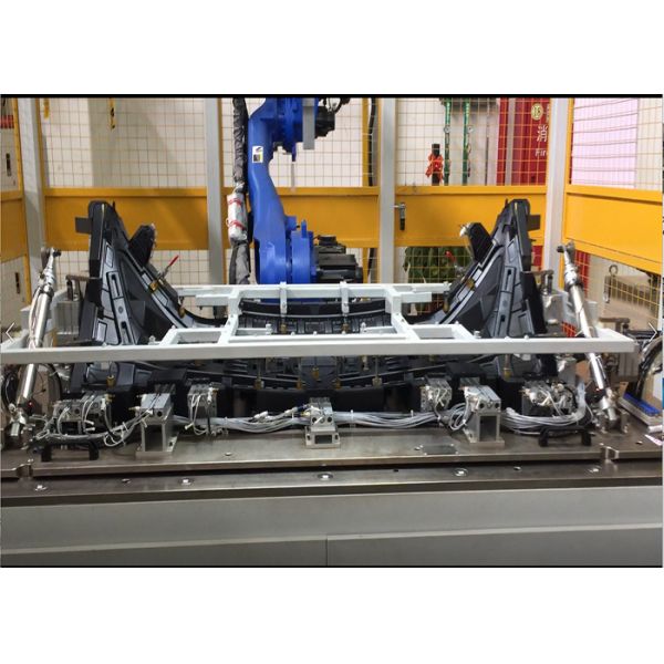6mm/S Robotic Welding Systems PLC Automatic Aluminium For Car Grille