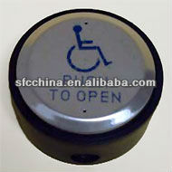 Anti-theft 4.5" square push to open or push to exit switch for Handicap door push button