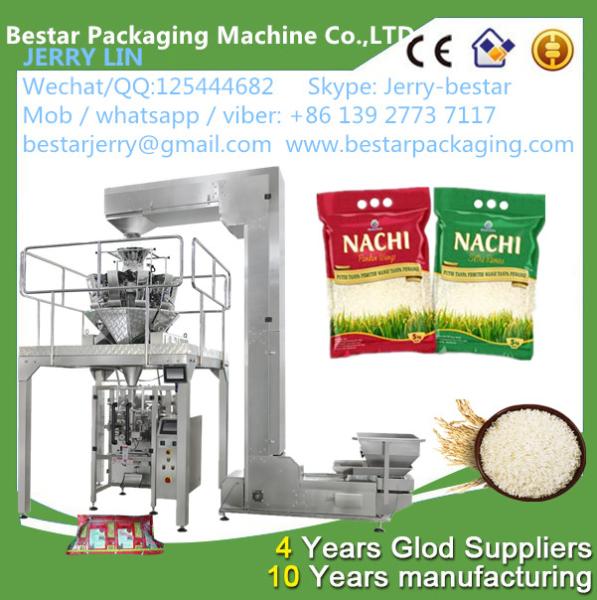 Quality Automatic High Efficient Rice/Grain/Bean Packing Machine BSTV-520AZ for sale