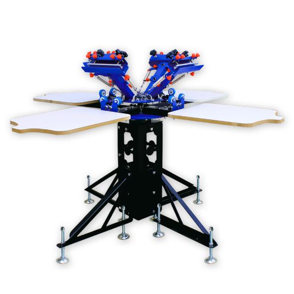 Quality 4-color t shirt silk screen printing machine price for sale