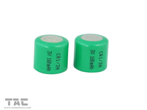 Quality High energy density 3.0V CR1/3N 160mAh Li-MnO2 Primary Lithium Battery for sale