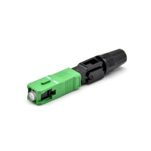 SC APC Fast Connector FTTH Field Assembly Optical Connector