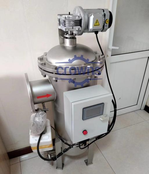 Automatic Transmission Self Cleaning Backwash Water Filter Industrial Filtration Equipment