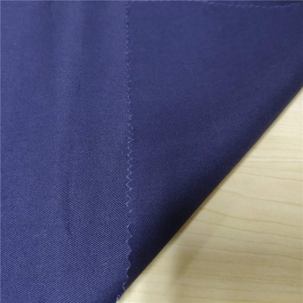 Dark Navy Cotton Dyed Fabric 100% Cotton Safe And Non - Irritation Smell