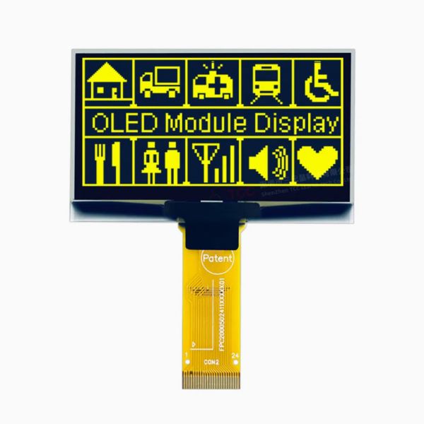 Tcc 2.42" Inch LCD Screen 128X64 Monochrome Module 128*64 OLED Display for Arduino