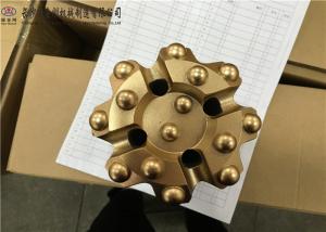 China 90 Mm 3 9/16 Inch DTH Hammer Drill Bits For Rock , Down The Hole Drilling Tools wholesale