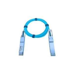 China 3.3V 400Gbps OM4 Active Optic Cables Cisco QDD-400-AOC Compatible 400G QSFP DD AOC wholesale