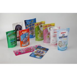 Daily Chemical Flexible Packaging Pouches With Delicate Gravure Printing