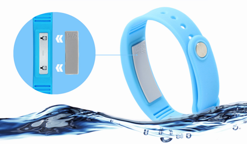 USB Port HF Rfid Tags , Sport Rfid Silicone Wristbands with FM1108 chip